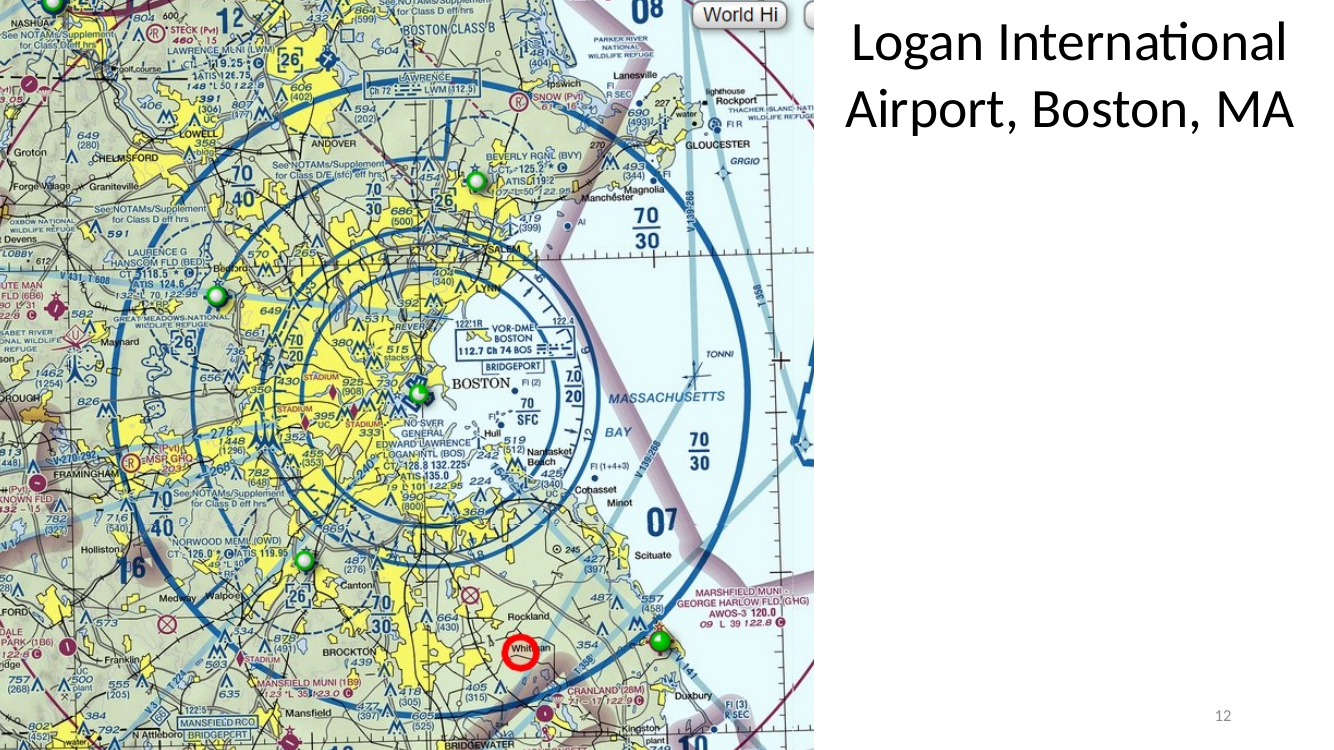 Logan International Airport, Boston (KBOS)