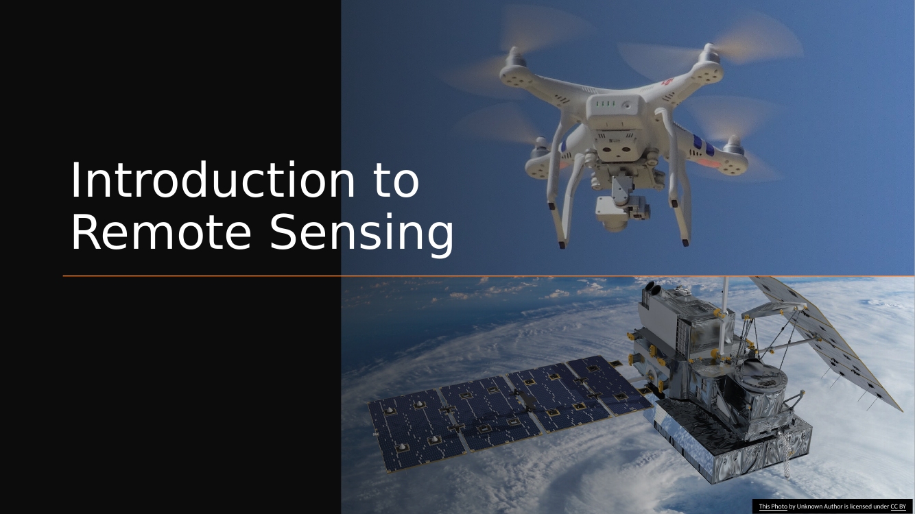 Introduction to Remote Sensing — title